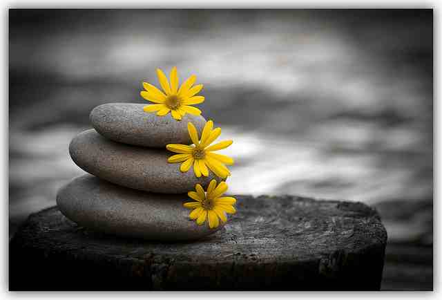 Piedras de primavera, spring stones